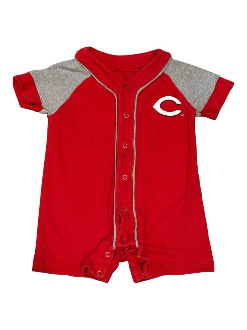Reds Baby One-Piece Romper